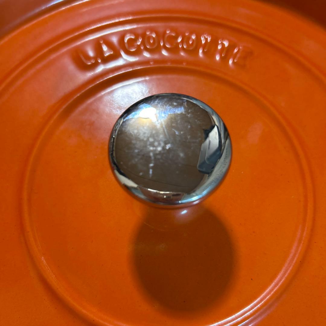 廃盤品 ストウブ staub ピコココット ラウンド 26cm オレンジ