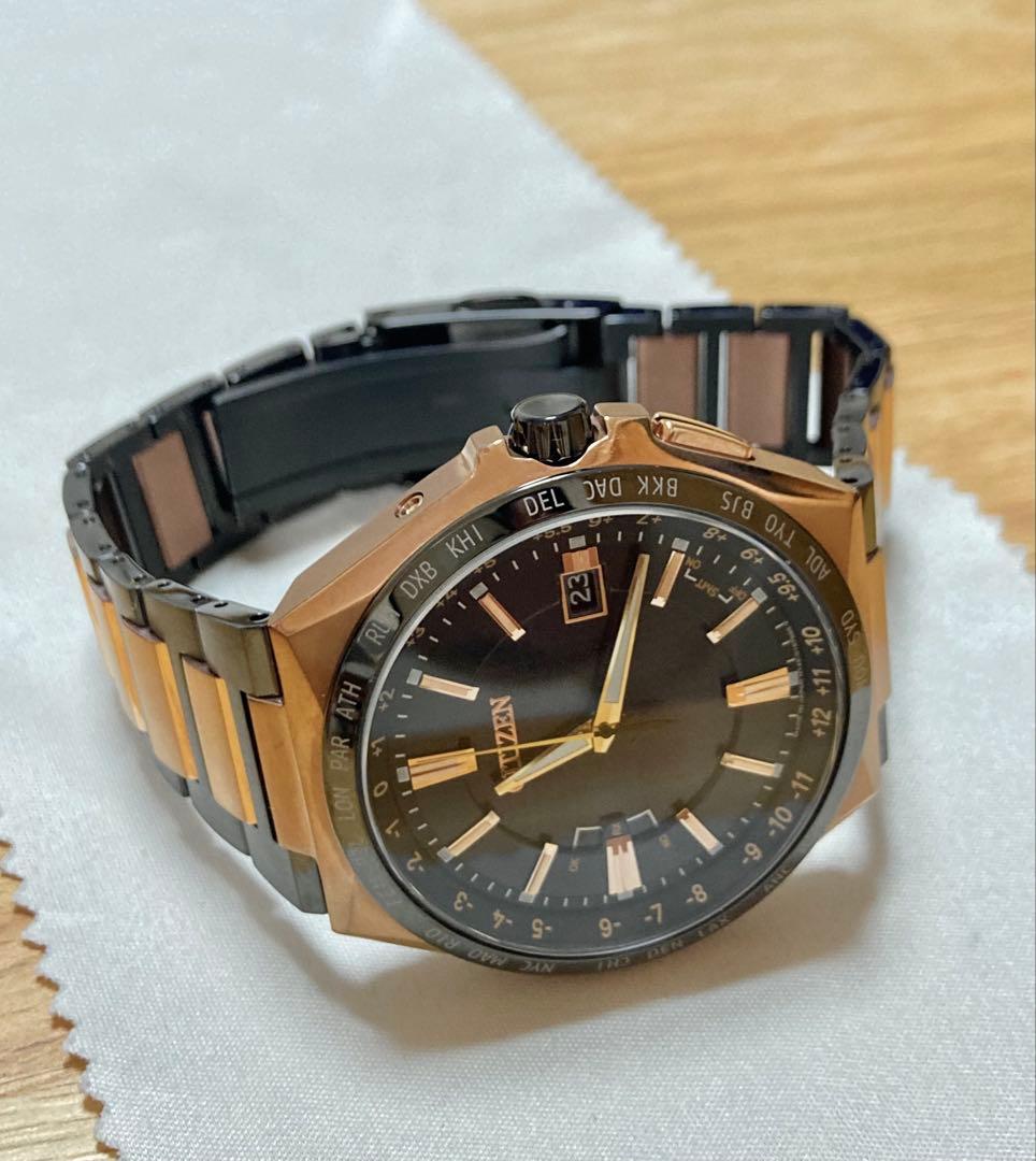 年末セール！美品！限定品！シチズン アテッサ アクトライン CB0215-77E