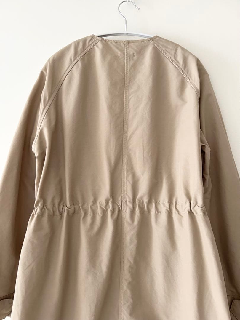 OUR アワーホーム 頼れるノーカラーコート