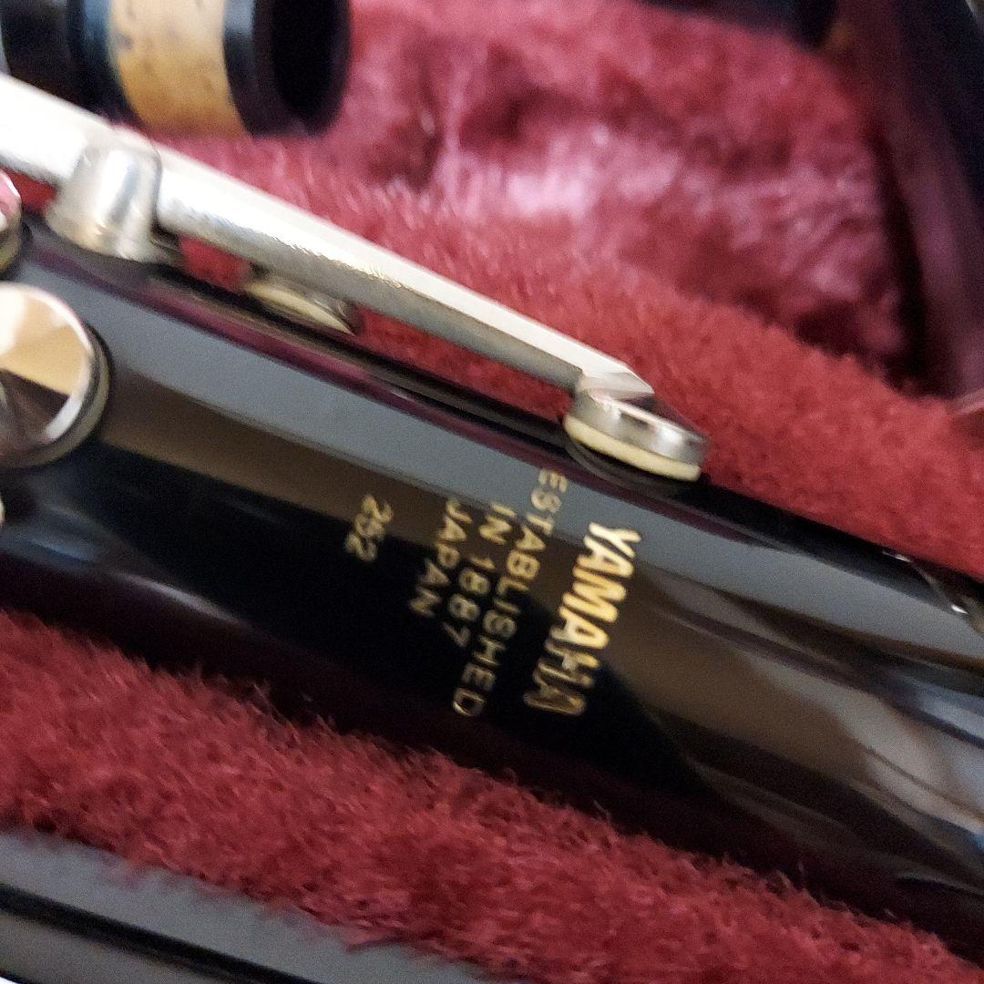 美品❗ヤマハ楽器 クラリネットですハードケース付き。