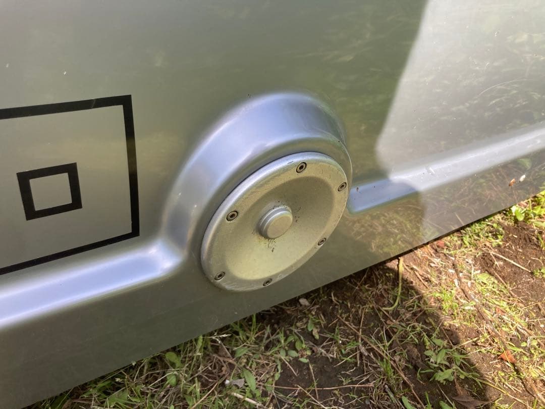 引取限定　momo SportBag シルバー　モモ　ルーフ　キャリア　ボックス