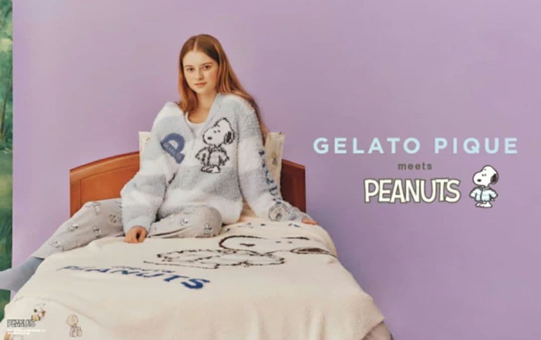 新品GELATO PIQUE ジェラピケスヌーピー ルームウェアセット3点セット