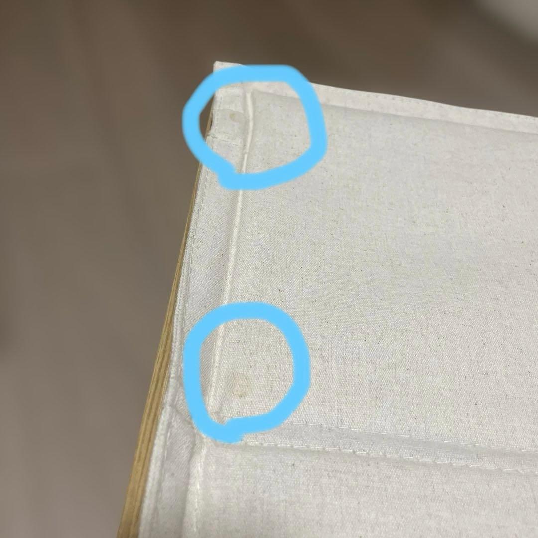 無印良品 ベッド下収納・大・オーク材・高さ25cmタイプ フタ付②