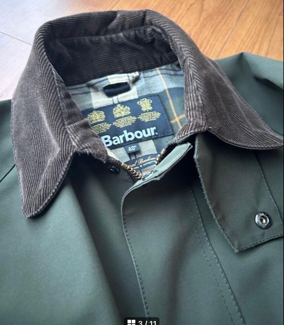 バブアー　ノンオイルジャケット　サイズ40