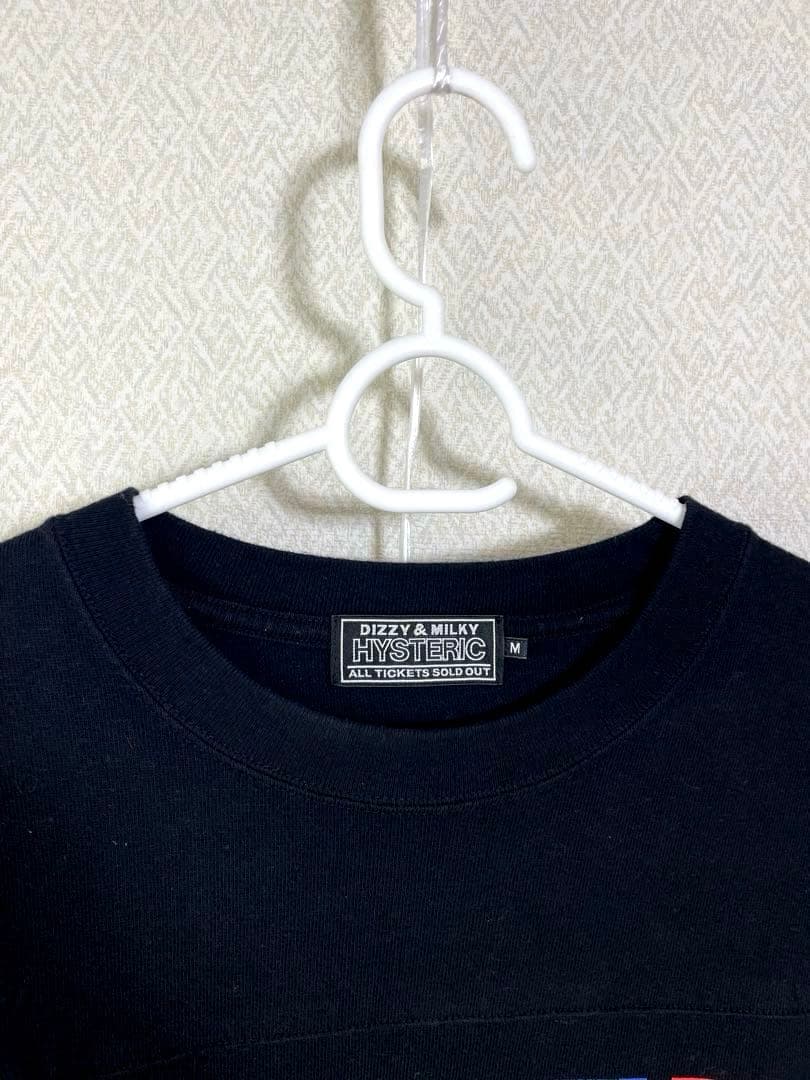 HYSTERIC GLAMOUR ヒステリックグラマー長袖シャツブラックサイズM