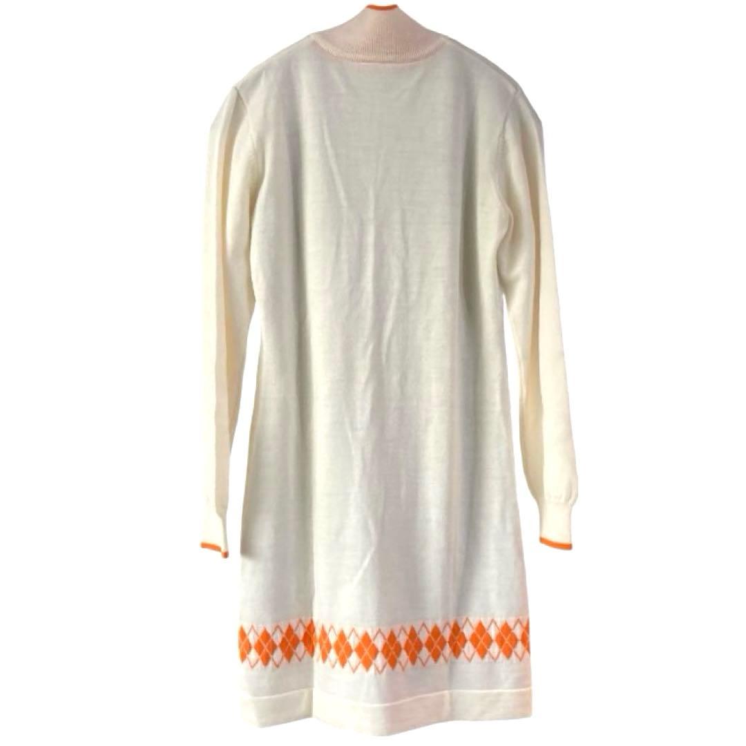 【新品タグ付き】アディダス（adidas）　ニットワンピース　ロングジャケット