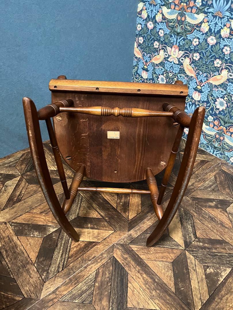 飛騨 キツツキ ロッキングチェア インテリア アンティーク 昭和レトロ 当時物