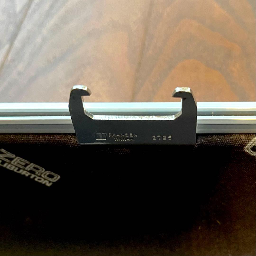 ゼロハリバートン アルミキャリーケース/アメリカNY購入ミドル2輪スライドレバー