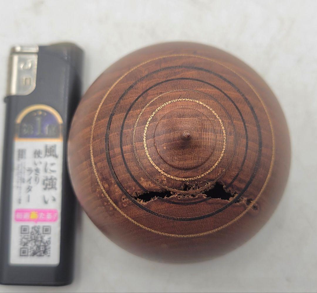 福田芳朗　紅梅　宝珠香合　堀内宗完　箱書、花押　共箱　茶道具　骨董品、美術品