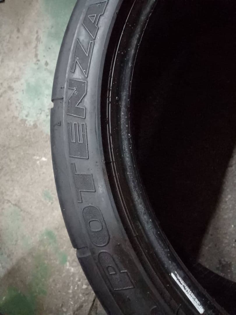 【送料無料】255/40ZRF20 2本 6分山　ブリヂストン ポテンザ