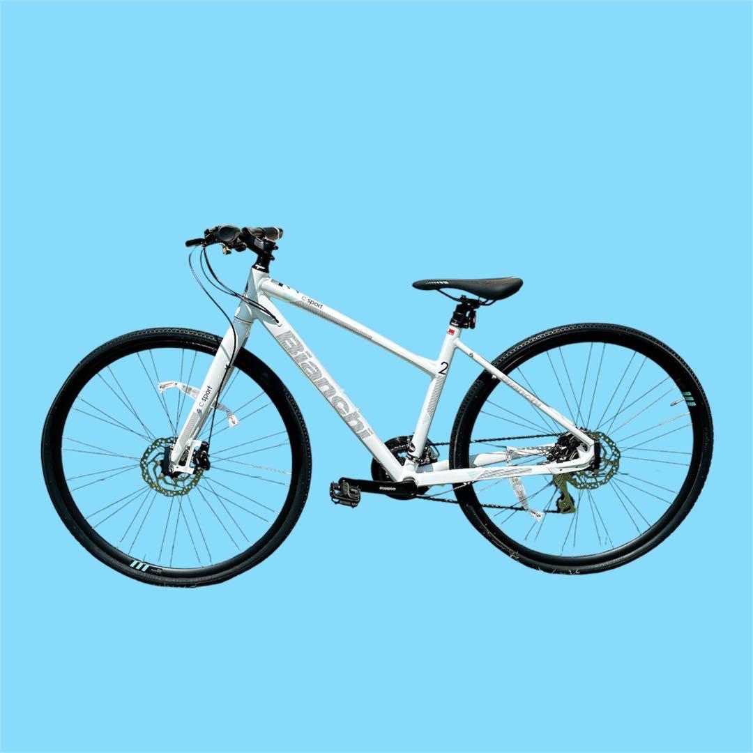 Bianchi C.sport ホワイト クロスバイク　41cm