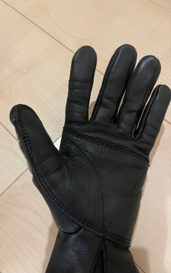 廃盤レア　VANSON レザー グローブ S 骨