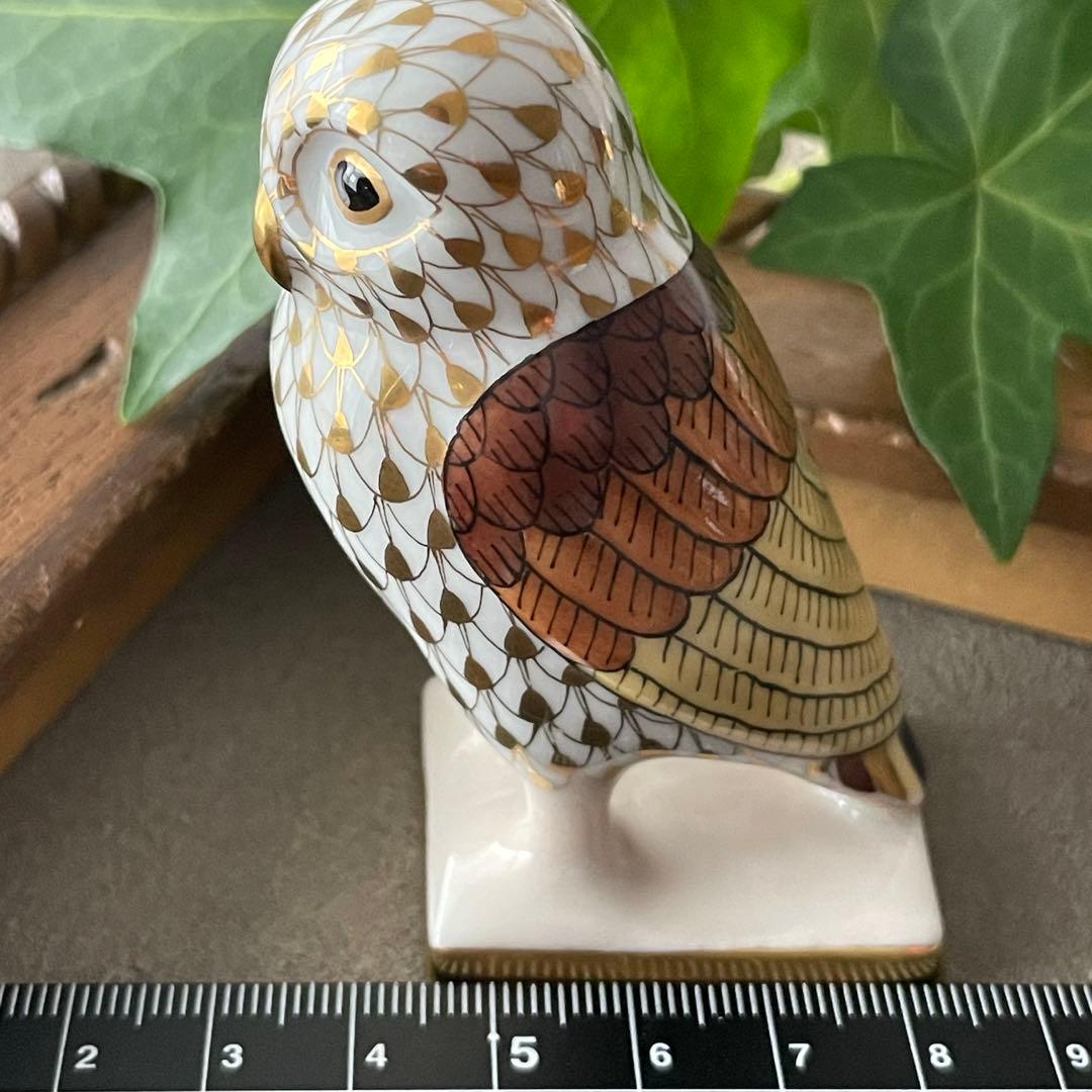 HEREND フィギュリン　 『アテナのふくろう』