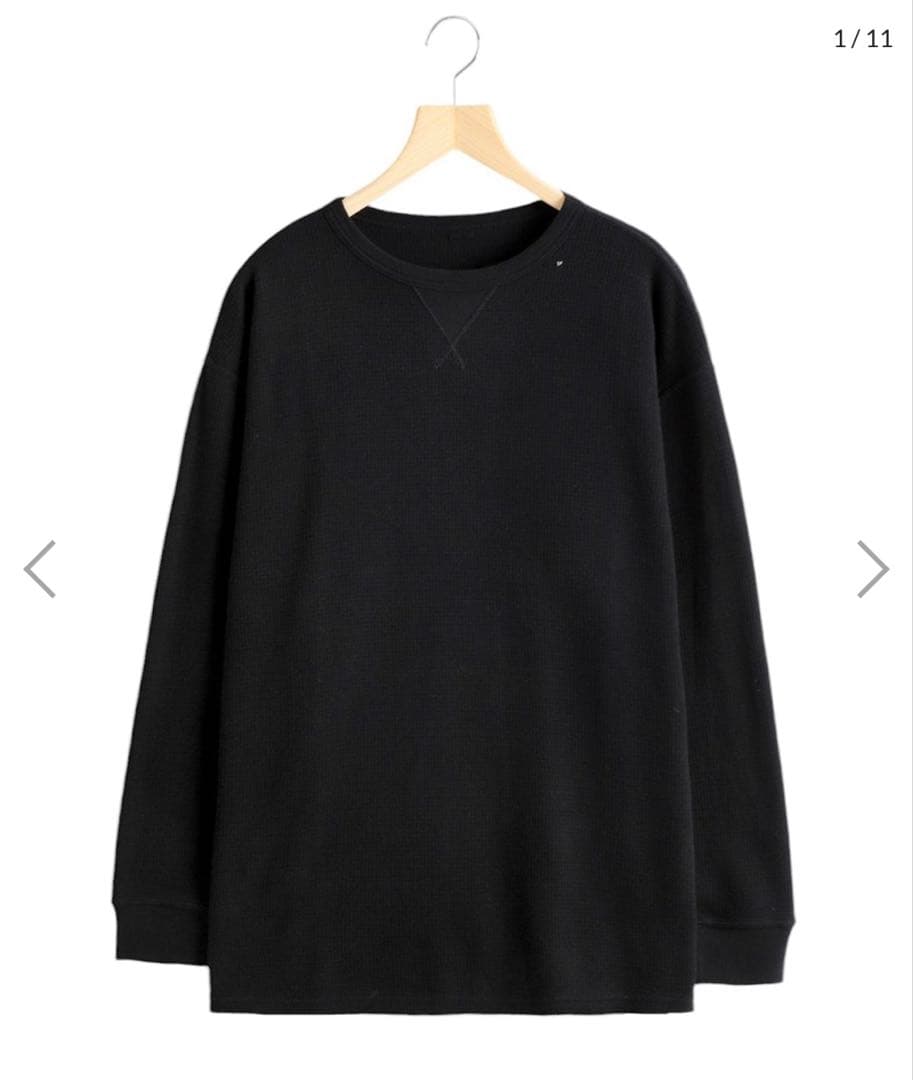 トップス porterclassic H/W THERMAL CREWNECK