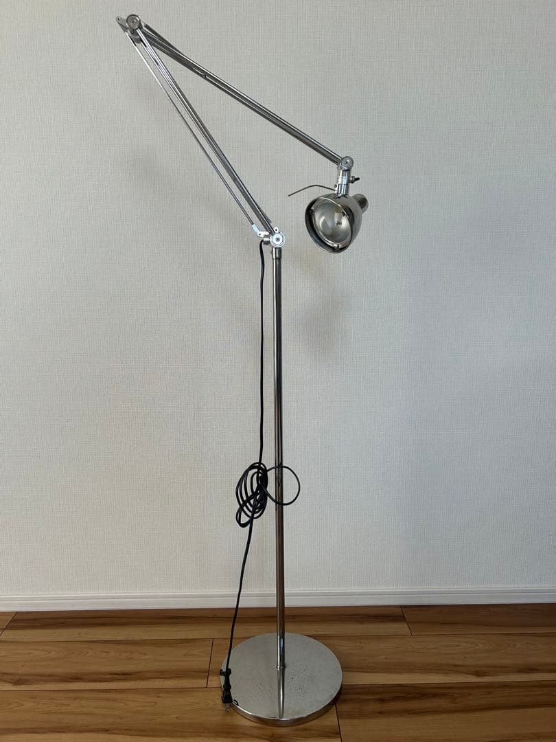 【廃盤】IKEA Antifoni フロアスタンド シルバー