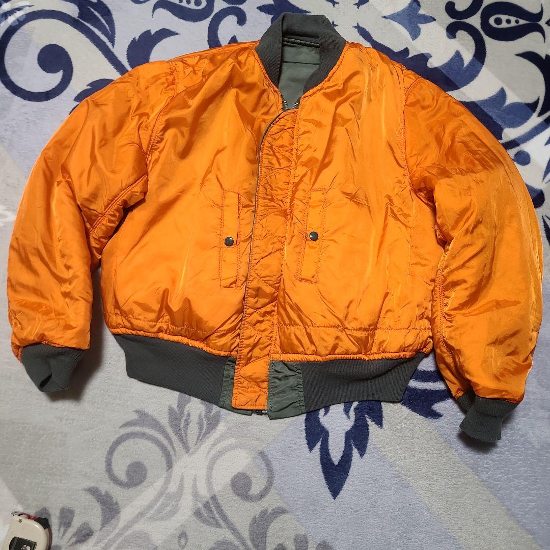 USA製 アルファ Alpha MA-1フライトジャケット オリーブグリーン