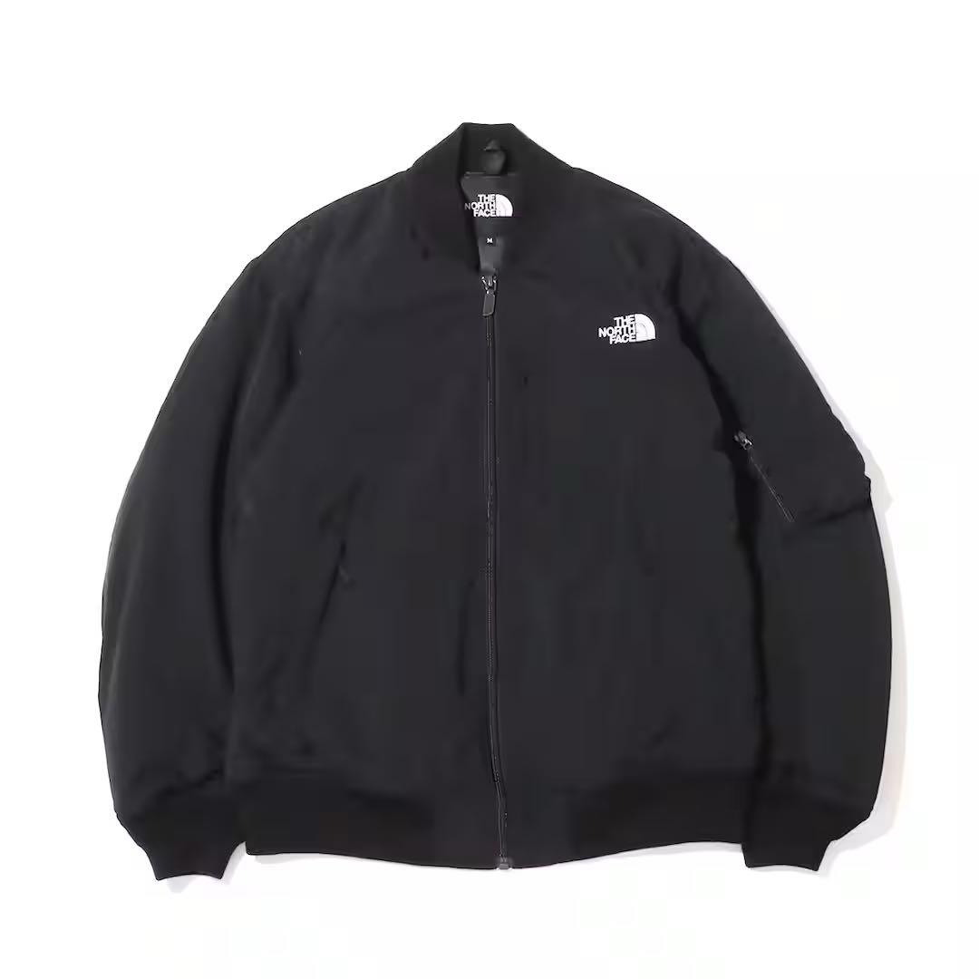 THE NORTH FACE ブラック ボンバージャケット MA-1