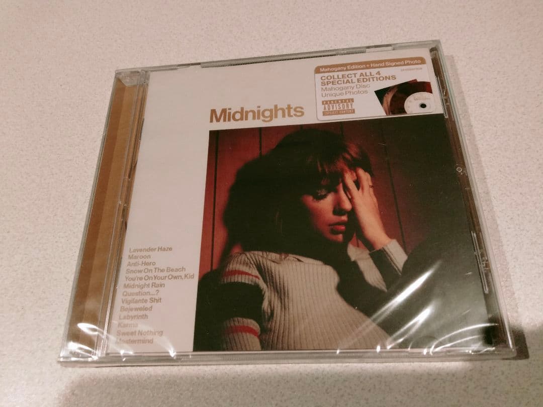 テイラースウィフト TaylorSwift 直筆サイン入りＣＤ 新品未開封