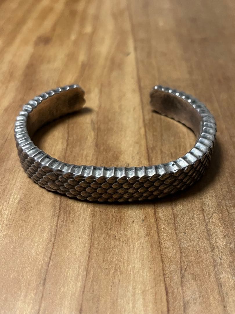 ナバホ ネイティブ ビンテージ バングル リンチシルバースミス ウィングロック