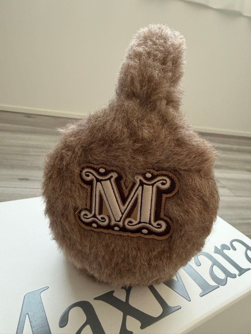 タグ付き新品未使用品　MaxMara テディベア イヤーマフ　ブロンズ