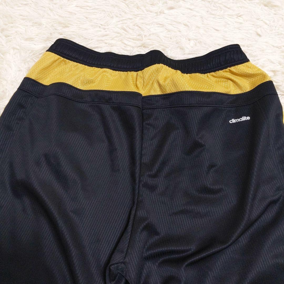 アディダス adidas ジャージ セットアップ 金黒 3L 日本製