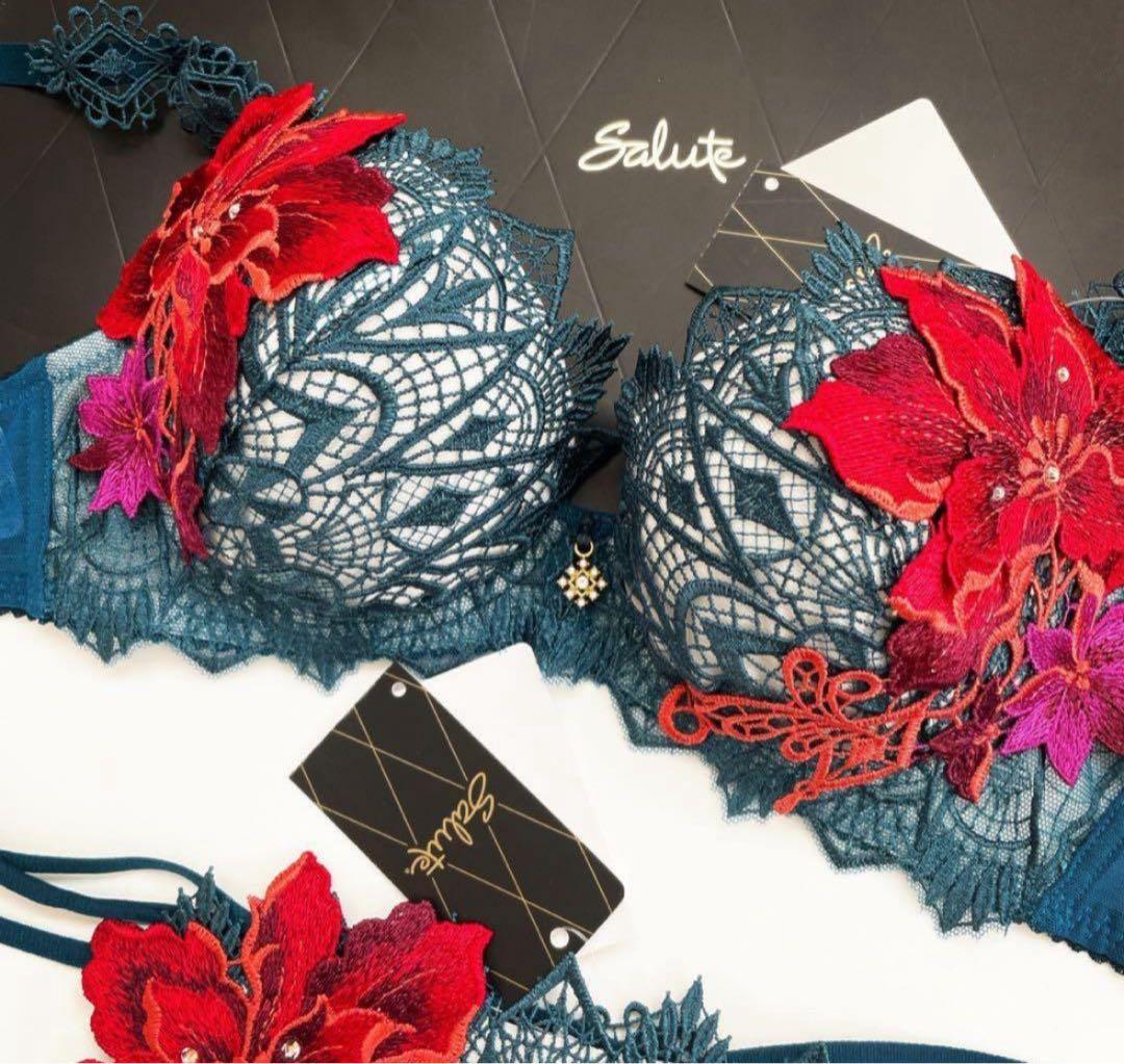 ワコール/サルート 72G 新品タグ付 P-upブラソング BS C70