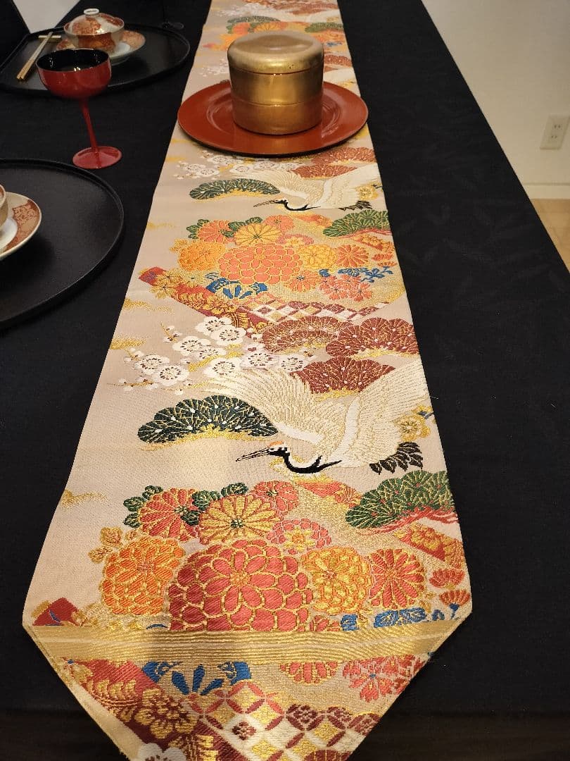 A953高級ひな祭り‼️花嫁衣装帯‼️1ｍ94cm