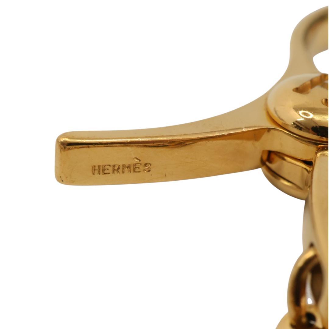 極美品 HERMES エルメス グローブ ホルダー フィルー チャーム ゴールド