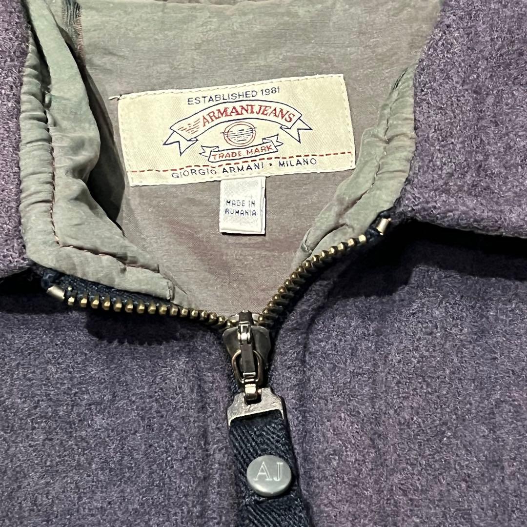 90s～ARMANI JEANS Wool Jacket\"Super Fade\"