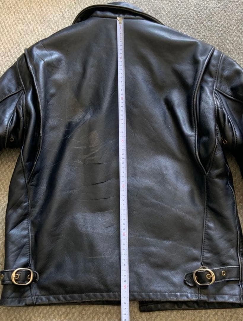 s*a様 ④schott【40】643米国製◇牛革ジャン ハーレーgpz