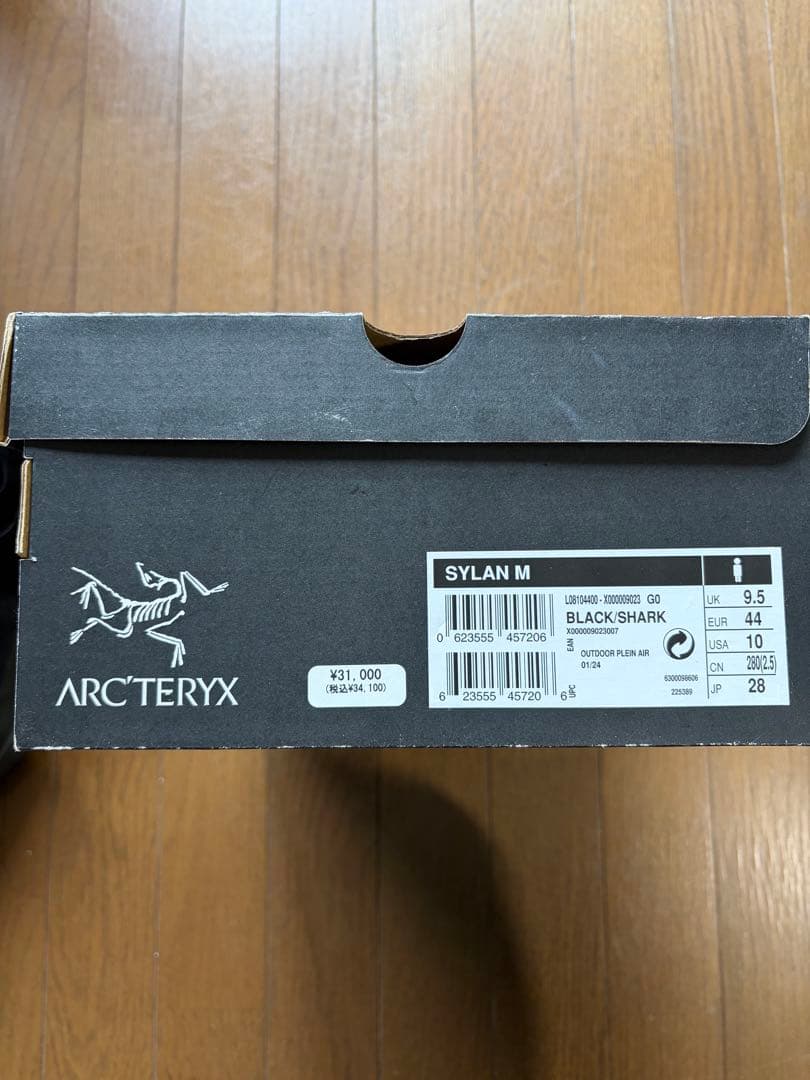 ARC'TERYX アークテリクス sylan 28cm シラン