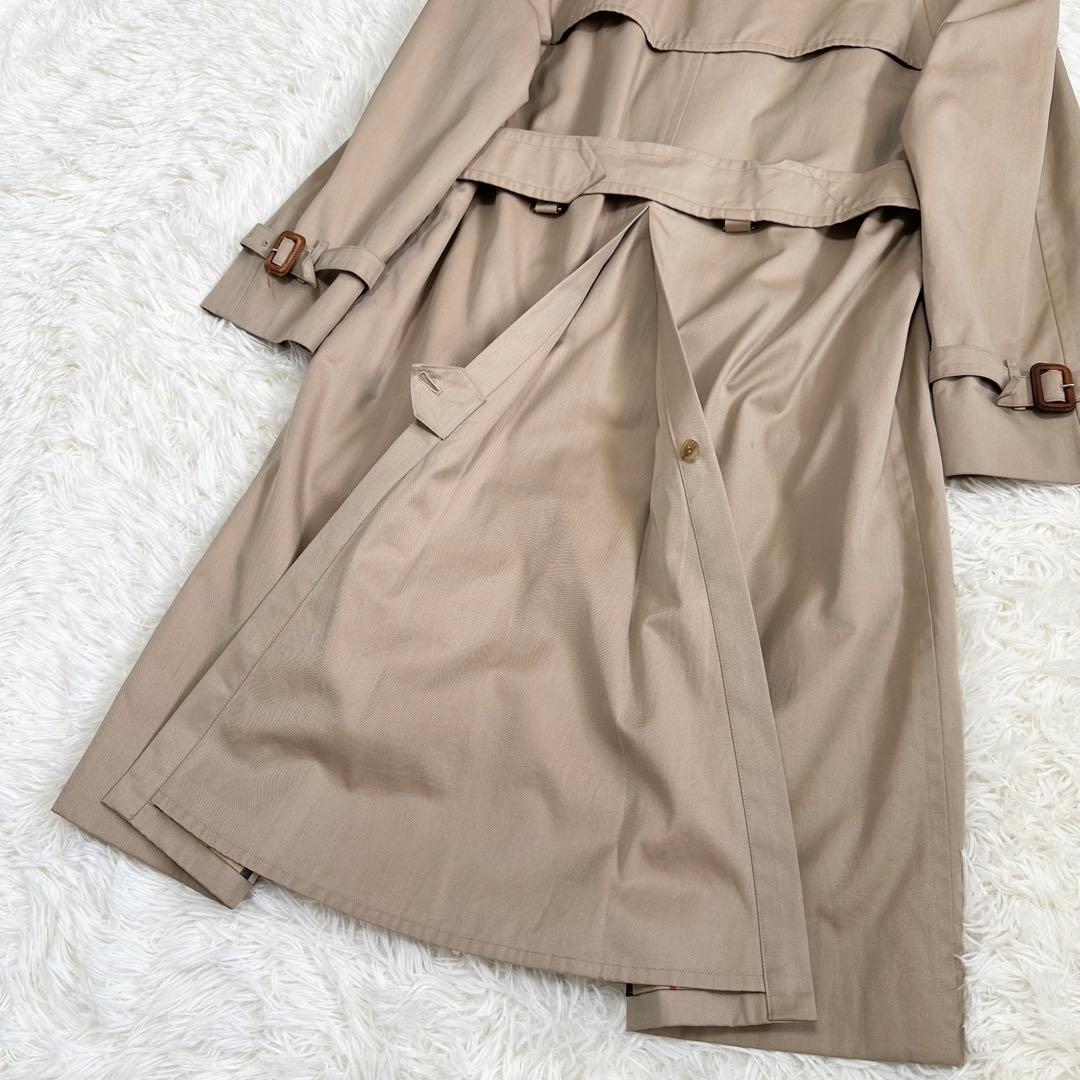 バーバリーズ トレンチコート ノバチェック ベージュ メンズ 165 M相当