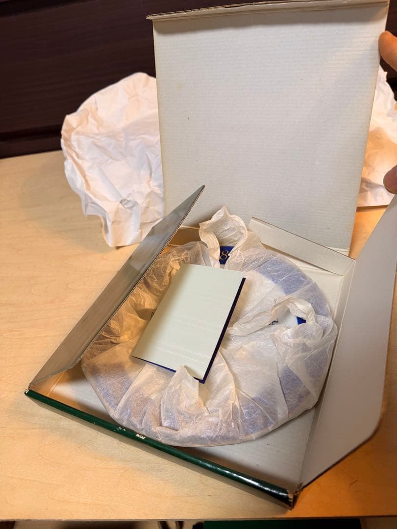 ROLEX1981YEAR PLATEロレックスイヤープレート箱・説明カード付き