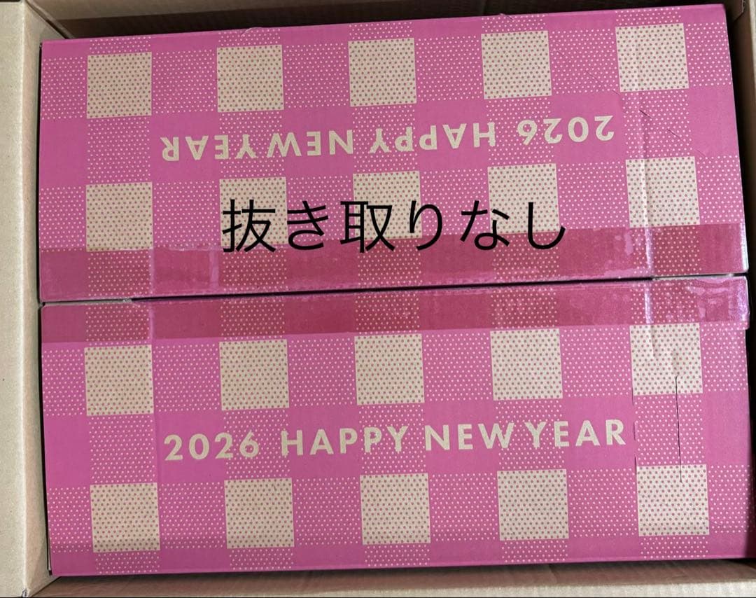 新品未開封　ジェラートピケ HAPPY BOX 2026 <A> 福袋