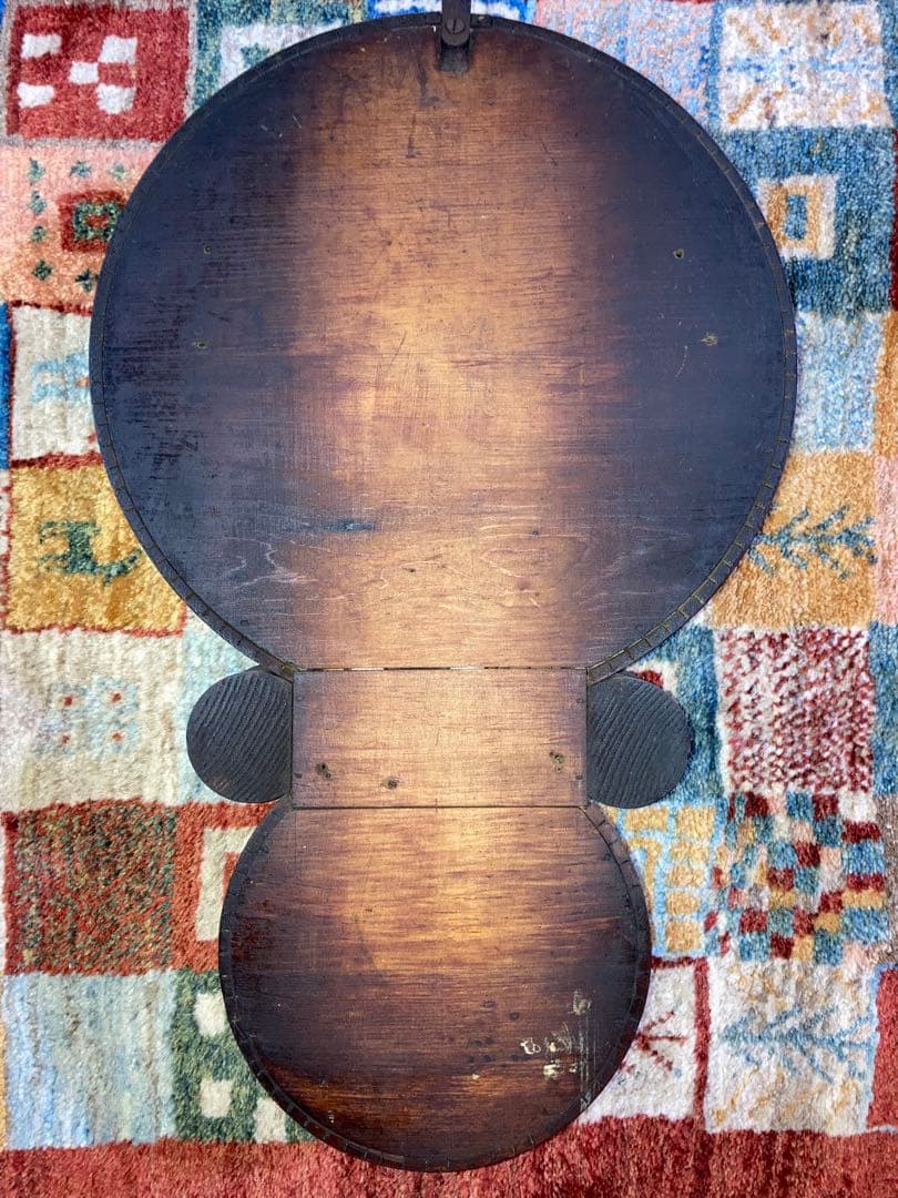 1800年代　イングラハム　四ツ丸　ダルマ　柱時計　振り子時計