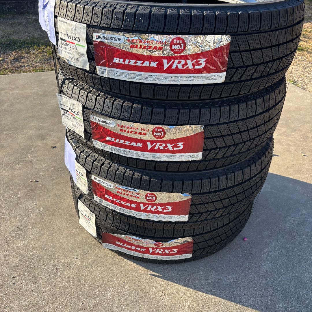 新品 BRIDGESTONE BLIZZAK VRX3 195/65R16 4本