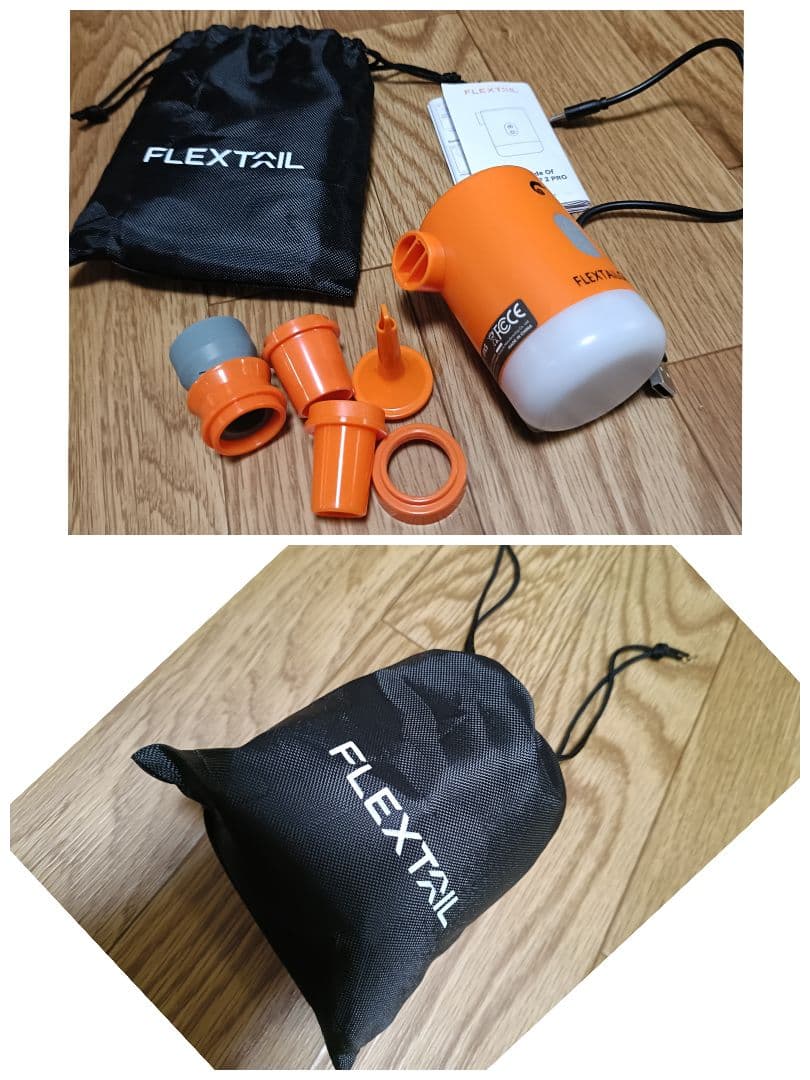 Coleman キャンパーインフレーターマットＷ×2個＋エアーポンプ