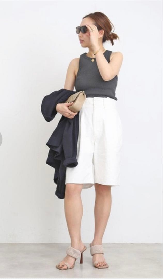 Deuxieme Classe LOREL RIB タンクトップ