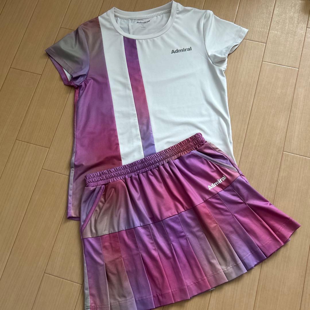 Admiral テニスウェア Tシャツとスカートセット