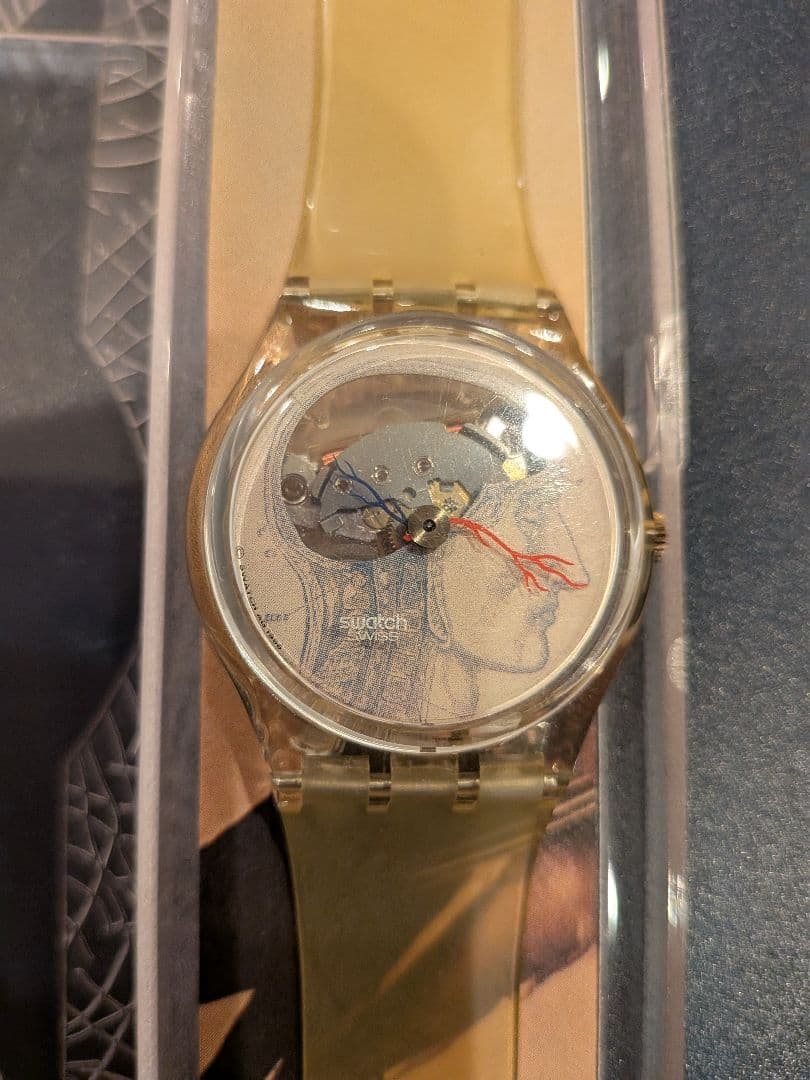 Swatch−Ticking Brain スウォッチ 脳 人体 血管 解剖
