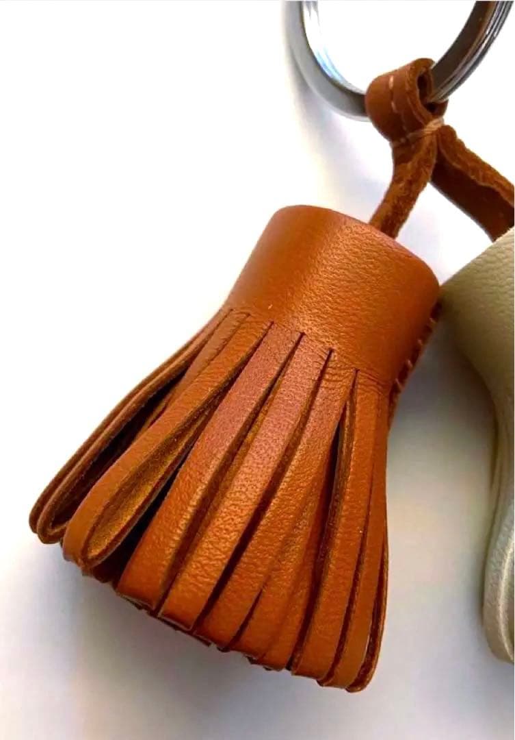 極希少 未使用品 エルメス カルメン ウノドス ゴールド×クレ チャーム