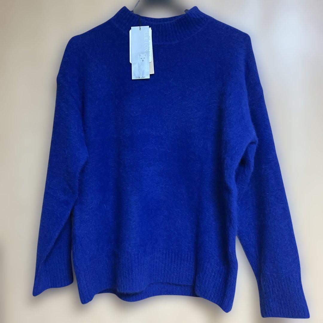 ブルーフォックス100% ロイヤルブルーニット