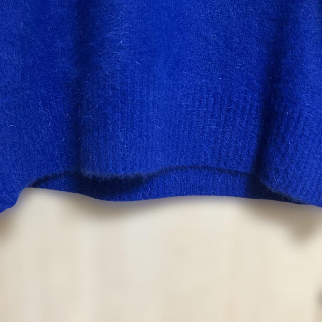 ブルーフォックス100% ロイヤルブルーニット