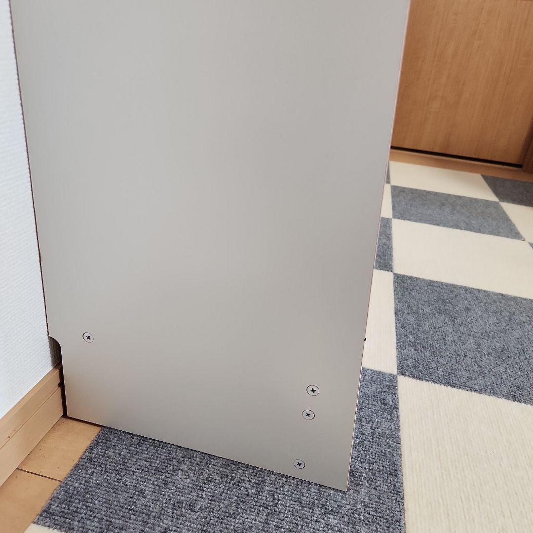 ベルメゾン　本棚　ブックシェルフ ホワイト/ナチュラル