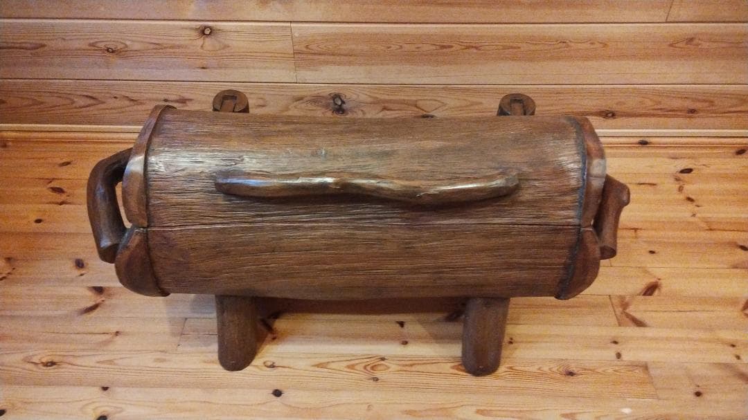 大型天然丸太家具 希少品