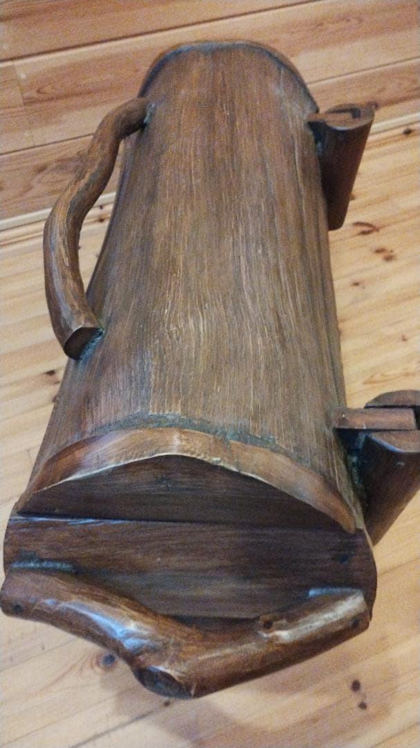 大型天然丸太家具 希少品