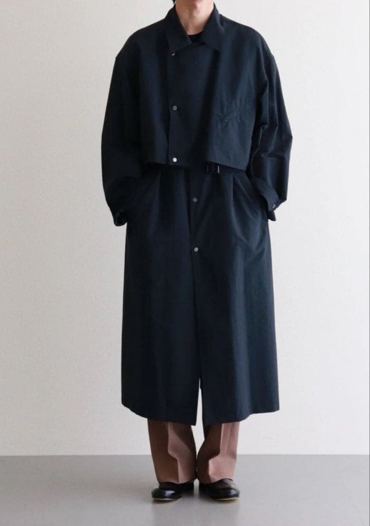 yoke detachable duster coatコート