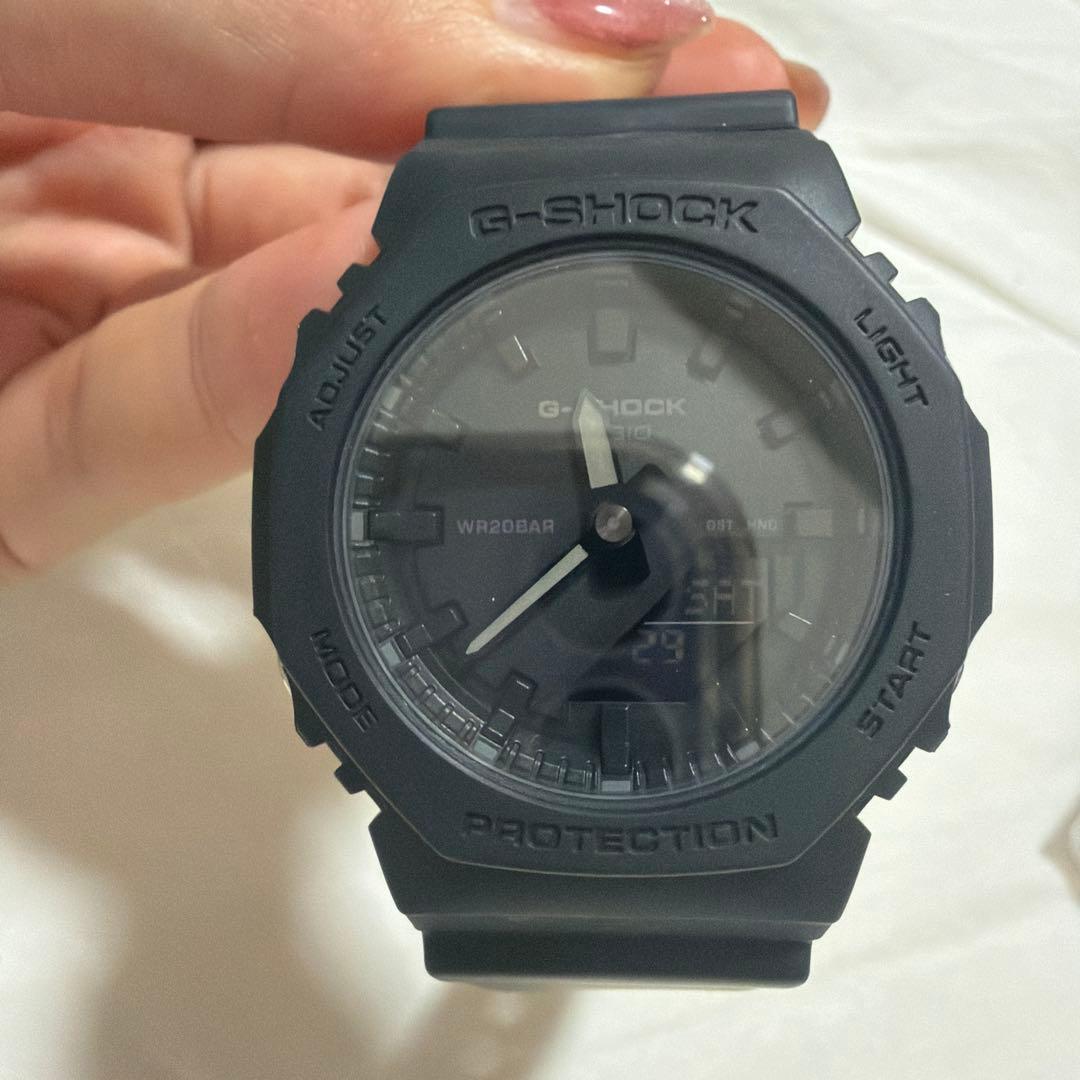 箱無しG-SHOCK ブラック デジタル腕時計 WR20BAR