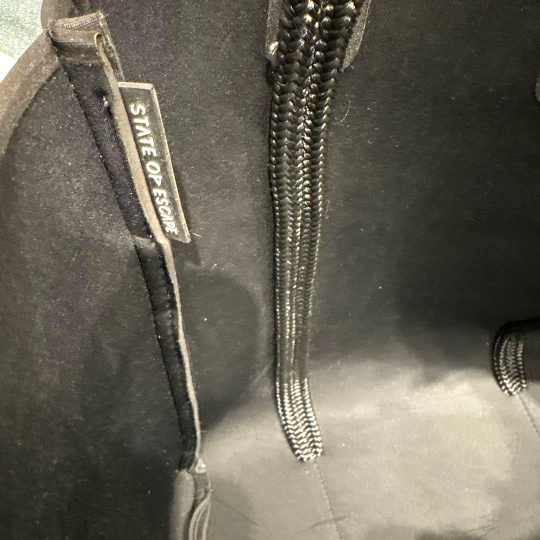 ステイトオブエスケープ エクスプローラ トート、ショルダー、バッグ 黒 ビジネス