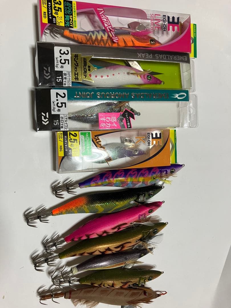 エギ　まとめ売り　ダイワ　ヤマシタ　ハヤシ